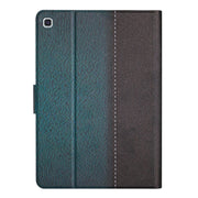 For Samsung Galaxy Tab S6 Lite P610 Stitching Solid Color Leather Tablet Case(Green)