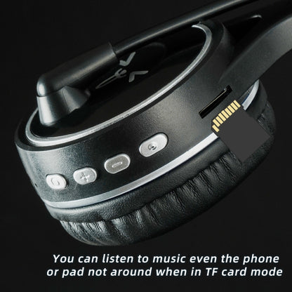 SOYTO SY-T30C Long Microphone Bluetooth Wireless Noise Cancelling Ergonomic Gaming Headset(Black) - free shipping - PMC Jewellery - Order now!