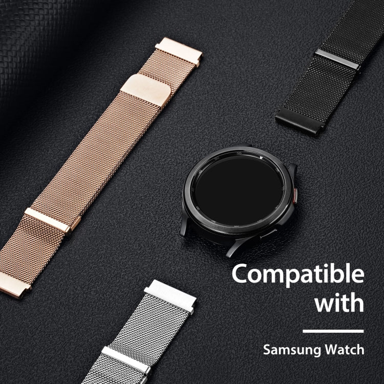 DUX DUCIS Milanese Watch Band For Samsung Watch Series 22mm(Silver)