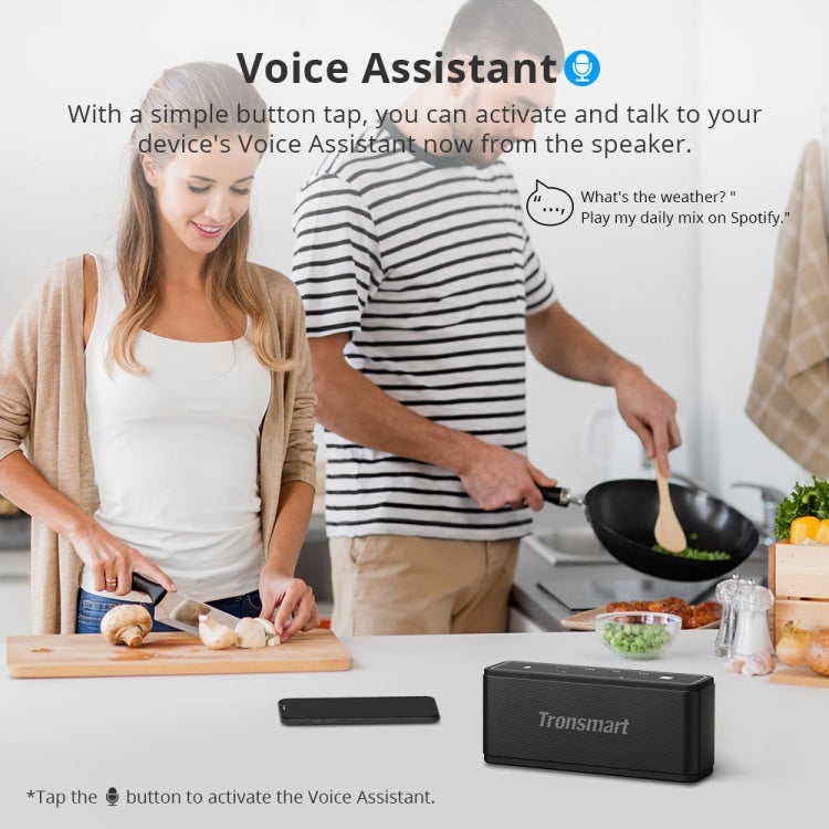 Tronsmart Mega 40W 3D Surround Sound Bluetooth 5.0 Speaker - free shipping - PMC Jewellery - Order now!