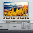 D90 Home Theater Audio Echo Wall Soundbar Subwoofer Bluetooth Audio(Yellow) - Desktop Speaker by PMC TechLife | Online Shopping South Africa | PMC TechLife