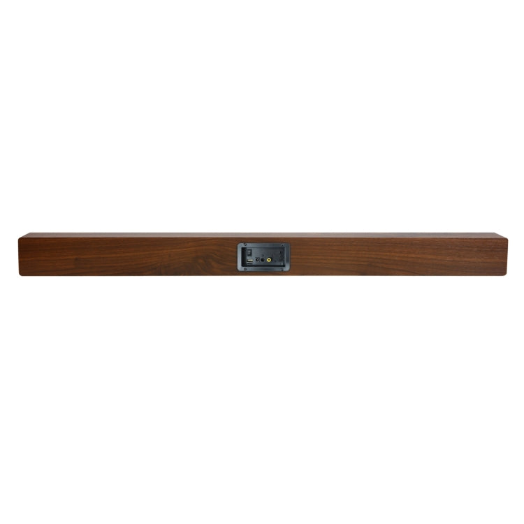 D90 Home Theater Audio Echo Wall Soundbar Subwoofer Bluetooth Audio(Brown)
