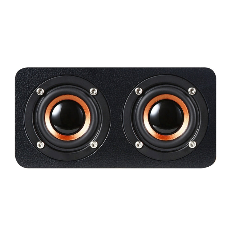 M5 Multifunctional Desktop Wooden Bluetooth Speaker Wireless Loudspeaker(Black) - Desktop Speaker by PMC TechLife | Online Shopping South Africa | PMC TechLife