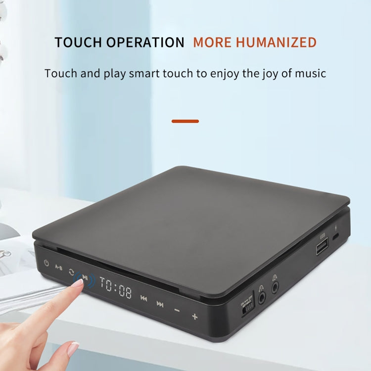 Kecag KC-708 Portable Retro Disc Album CD Player(Black) - free shipping - PMC Jewellery - Order now!