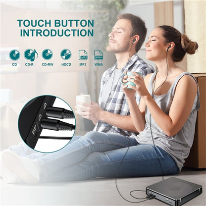 Kecag KC-708 Portable Retro Disc Album CD Player(Black) - free shipping - PMC Jewellery - Order now!