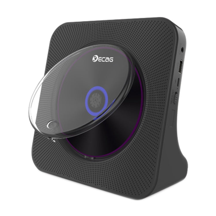 Kecag KC-806 2A Retro Bluetooth Music Disc Album CD Player, Specification:Plug-in Version(Black) - DVD & LCD Player by Kecag | Online Shopping South Africa | PMC TechLife | Buy Now Pay Later Mobicred