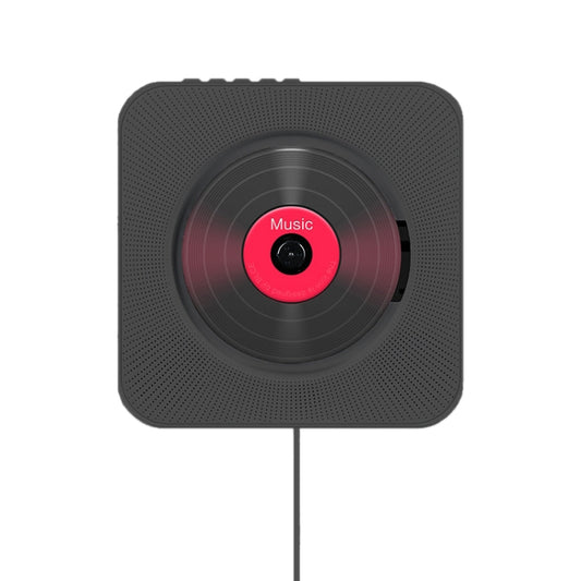 Kecag KC-808 6W Wall Mounted Bluetooth CD Player(Black) - free shipping - PMC Jewellery - Order now!