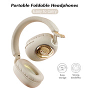 B4 RGB Cartoon Stereo Headset Wireless Bluetooth Headphones(Cat)