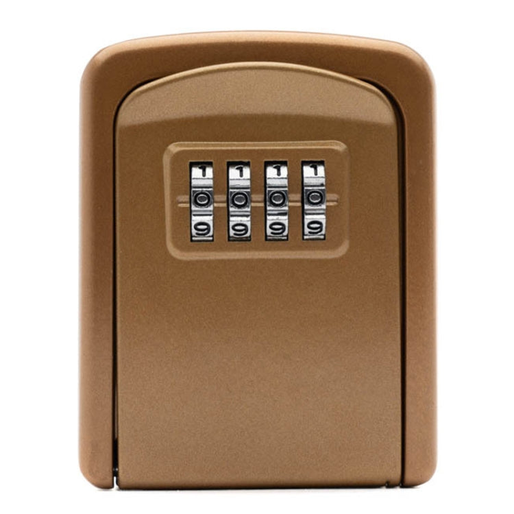 G9 4-digit Password Aluminum Alloy Key Storage Box(Gold) - Safety Box by PMC TechLife | Online Shopping South Africa | PMC TechLife