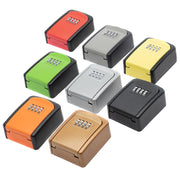 G9 4-digit Password Aluminum Alloy Key Storage Box(Red)