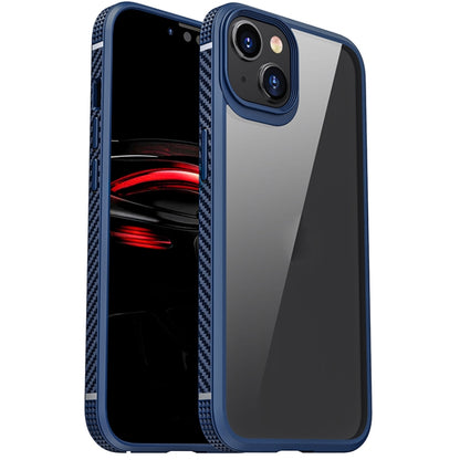 For iPhone 14 Plus iPAKY Shockproof PC + TPU Protective Phone Case (Blue) - free shipping - PMC Jewellery - Order now!