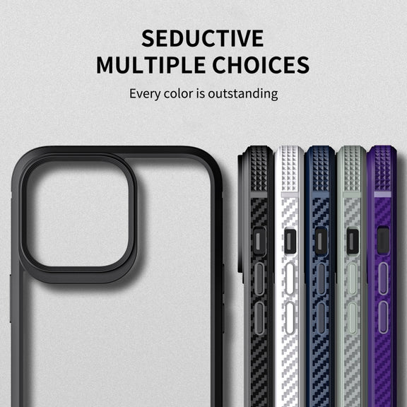 For iPhone 14 Plus iPAKY Shockproof PC + TPU Protective Phone Case (Purple)