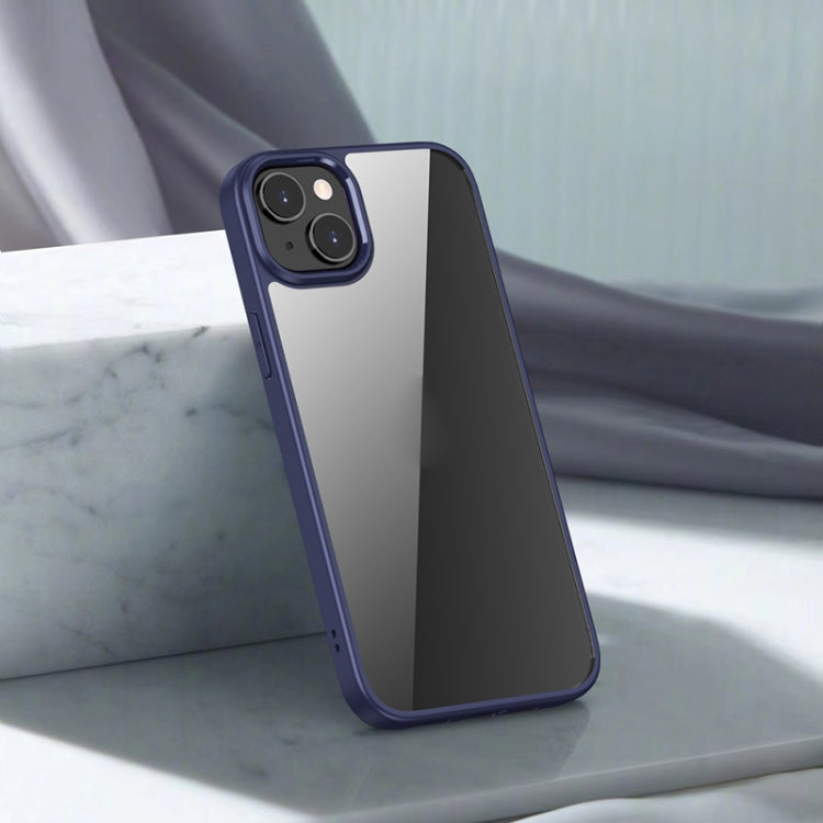 For iPhone 14 Plus iPAKY Shockproof PC + TPU Protective Phone Case (Blue) - iPhone 14 Plus Cases by iPAKY | Online Shopping South Africa | PMC Jewellery | Buy Now Pay Later Mobicred