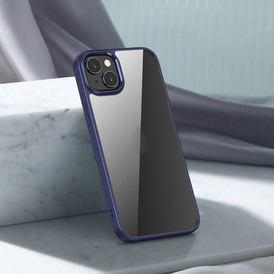 For iPhone 14 Plus iPAKY Shockproof PC + TPU Protective Phone Case (Blue) - iPhone 14 Plus Cases by iPAKY | Online Shopping South Africa | PMC Jewellery | Buy Now Pay Later Mobicred