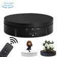 14.6cm Remote USB Electric Rotating Turntable Display Stand, Load: 10kg(Black) -  by PMC TechLife | Online Shopping South Africa | PMC TechLife