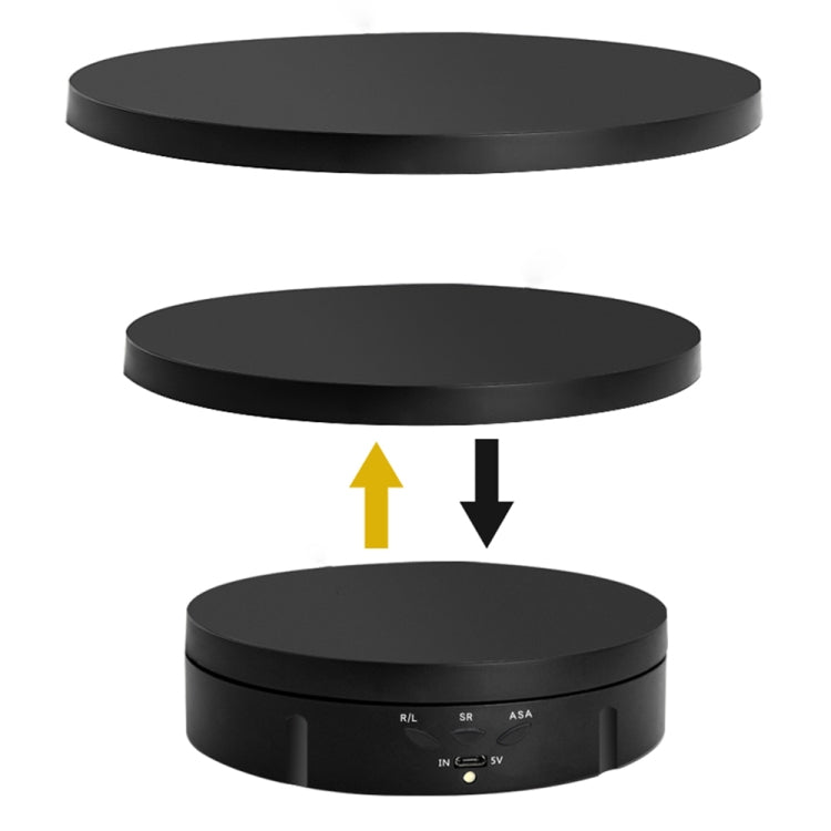 3 in 1 Electric Rotating Display Stand Turntable(Black) - free shipping - PMC TechLife - Order now!
