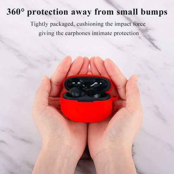 Earphone Silicone Protective Case for Xiaomi Redmi Buds 3(Dark Green)