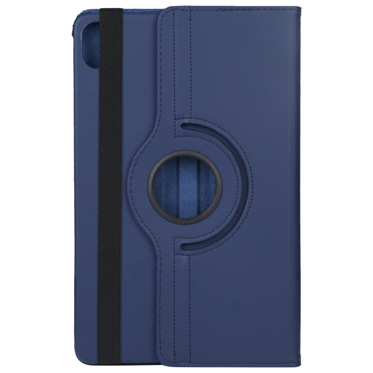 For Honor Pad 8 360 Degree Rotation Litchi Texture Flip Leather Tablet Case(Blue) - free shipping - PMC Jewellery - Order now!