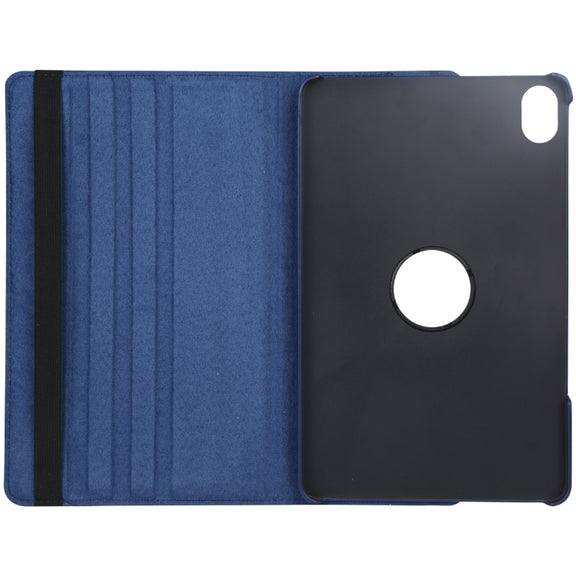 For Honor Pad 8 360 Degree Rotation Litchi Texture Flip Leather Tablet Case(Blue)