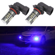 1 Pair 9006 12V 7W Continuous Car LED Fog Light(Blue Light) - Fog / Driving Lights by PMC TechLife | Online Shopping South Africa | PMC TechLife