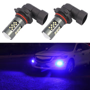 1 Pair 9006 12V 7W Continuous Car LED Fog Light(Blue Light)