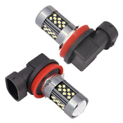 1 Pair H11 12V 7W Continuous Car LED Fog Light(Red Light)