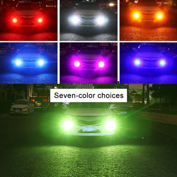 1 Pair H11 12V 7W Continuous Car LED Fog Light(Red Light)