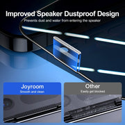 For iPhone 14 Pro JOYROOM 2.5D Screen Printing Full Screen Black Edge Privacy Tempered Glass Film