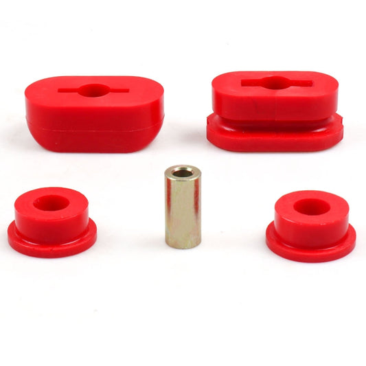 Car Modified Front Lower Dogbone Engine Mount Bracket Polyurethane Bushings for Volkswagen Jetta / Golf GTI Mk4(Red) - free shipping - PMC Jewellery - Order now!