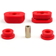Car Modified Front Lower Dogbone Engine Mount Bracket Polyurethane Bushings for Volkswagen Jetta / Golf GTI Mk4(Red)