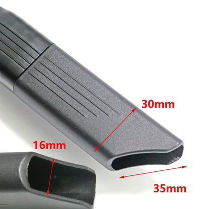 2 PCS For Dyson Vacuum Cleaner V7 / V8 / V10 / V11 Bendable Long Soft Flat Narrow Suction Nozzle - free shipping - PMC Jewellery - Order now!
