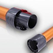 For Dyson V7 / V8 / V10 / V11 Vacuum Cleaner Extension Rod Metal Straight Pipe(Orange)