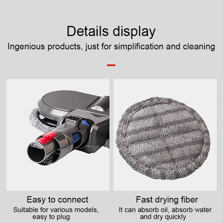 For Dyson V7 / V8 / V10 / V11 X001 Vacuum Cleaner Electric Mop Cleaning Head with Water Tank - free shipping - PMC TechLife - Order now!