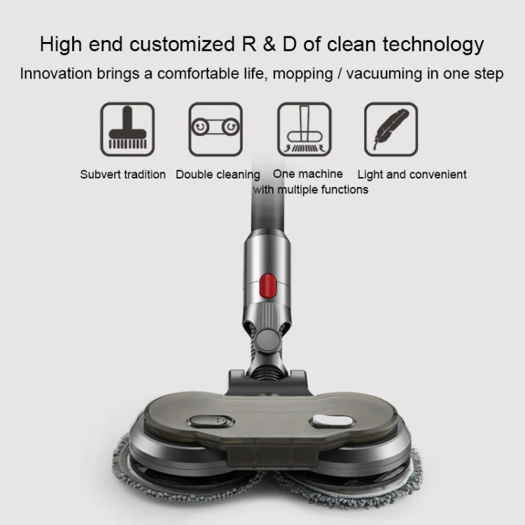 For Dyson V7 / V8 / V10 / V11 X004 Electric Mop Head Wet Towing Household Floor Cleaning Head with Water Tank - free shipping - PMC TechLife - Order now!