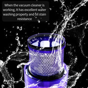 2 PCS Vacuum Cleaner Screen Post Filter Pre-filter For Dyson V7 / V8 / V6