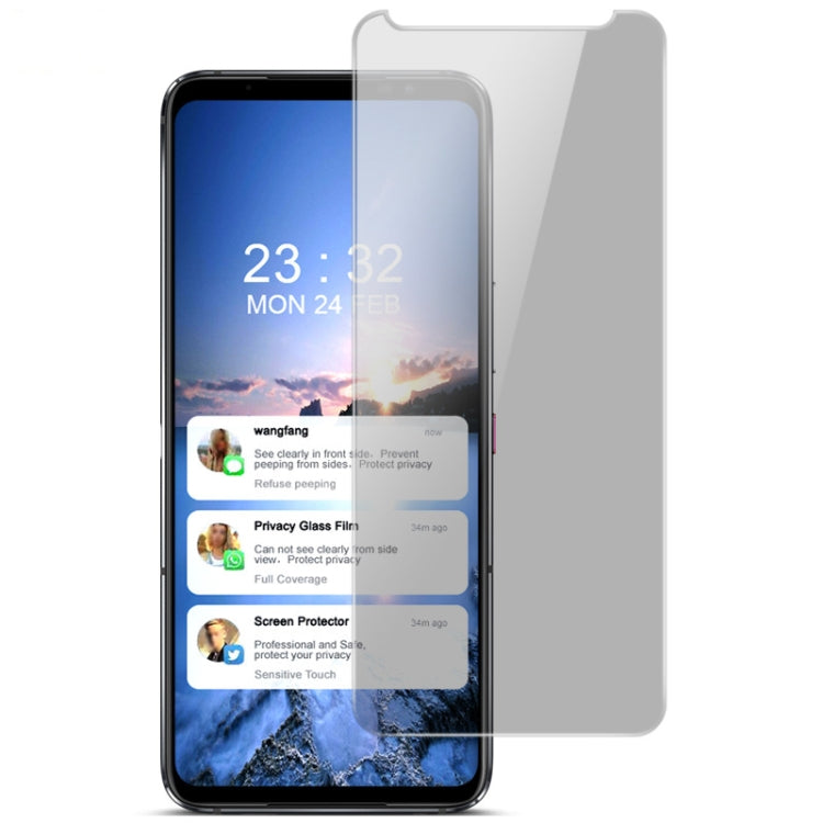 IMAK HD Anti-spy Tempered Glass Protective Film For Asus ROG Phone 6/ROG Phone 6 Pro - ASUS Tempered Glass by imak | Online Shopping South Africa | PMC TechLife | Buy Now Pay Later Mobicred