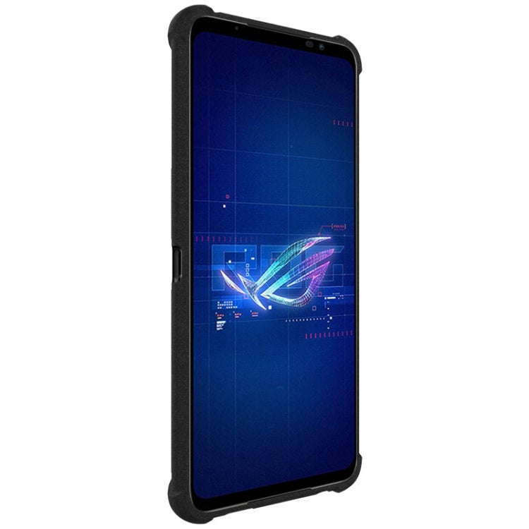 For Asus ROG Phone 6 IMAK All-inclusive Shockproof Airbag TPU Case (Matte Black) - ASUS Cases by imak | Online Shopping South Africa | PMC TechLife | Buy Now Pay Later Mobicred