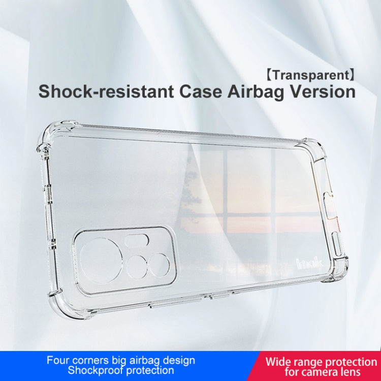 For Xiaomi 12 Lite 5G imak All-inclusive Shockproof Airbag TPU Case (Transparent)