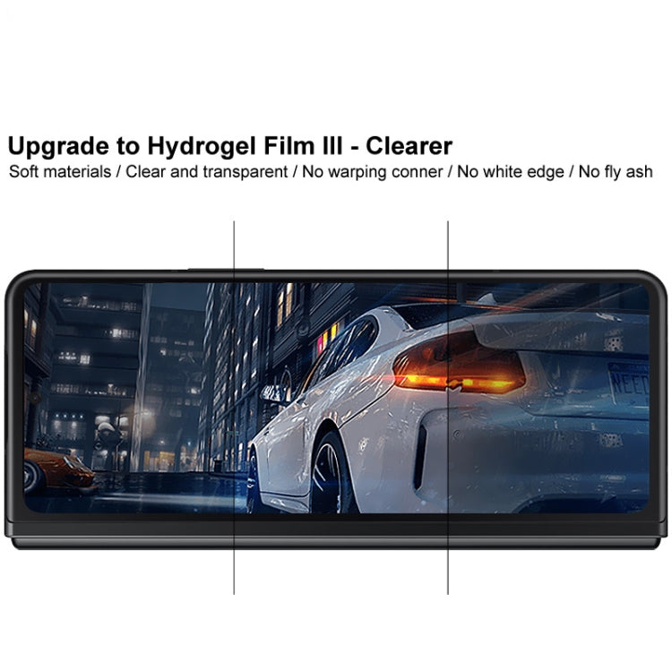1 Sets IMAK Curved Full Screen Hydrogel Film (Outer Screen + Back + Inner Screen) For Samsung Galaxy Z Fold4 5G - free shipping - PMC Jewellery - Order now!