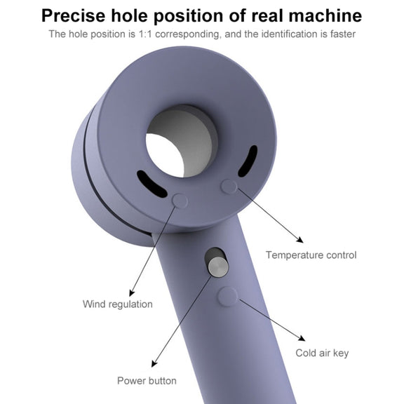 Hairdryer Shockproof Silicone Protective Case For Dyson(Matcha Green)