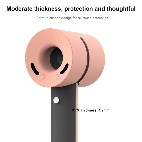 Hairdryer Shockproof Silicone Protective Case For Dyson(Sky Blue)