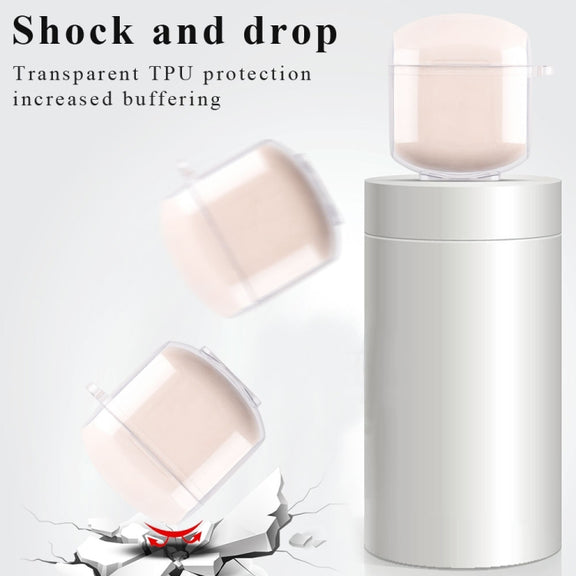 For Edifier Lollipods Transparent TPU Earphone Protective Case