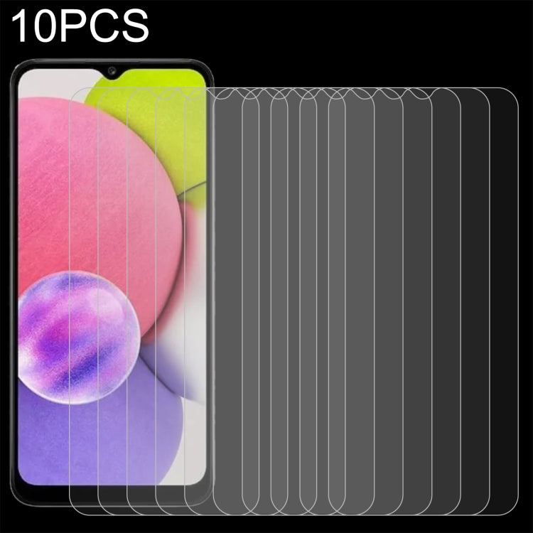 10 PCS 0.26mm 9H 2.5D Tempered Glass Film For Samsung Galaxy A04s / A04 / A04e / M04 / F04 - Galaxy Tempered Glass by PMC TechLife | Online Shopping South Africa | PMC TechLife