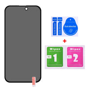 For iPhone 14 Pro Max Anti-peeping Plasma Oil Coated High Aluminum Wear-resistant Tempered Glass Film