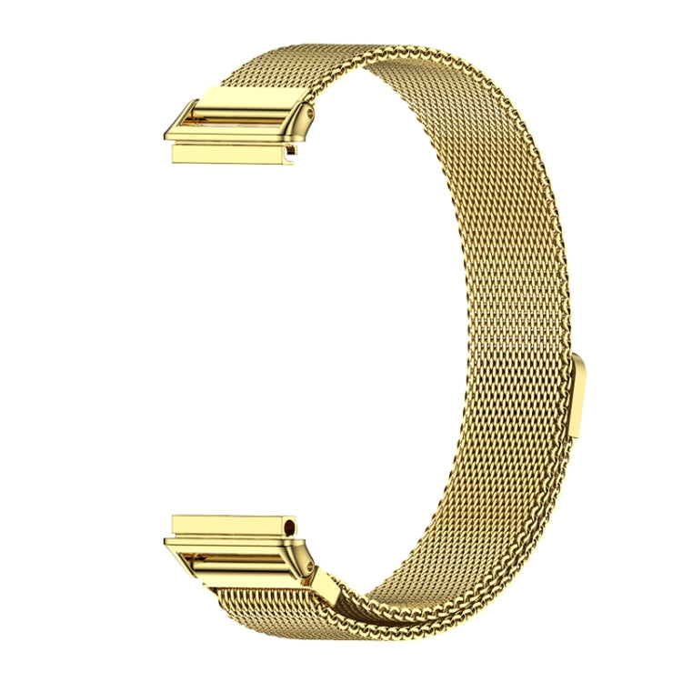 For Huawei Band 7 / 7 NFC MIJOBS Milan Magnetic Stainless Steel Watch Band(Gold) - Watch Bands by MIJOBS | Online Shopping South Africa | PMC TechLife | Buy Now Pay Later Mobicred