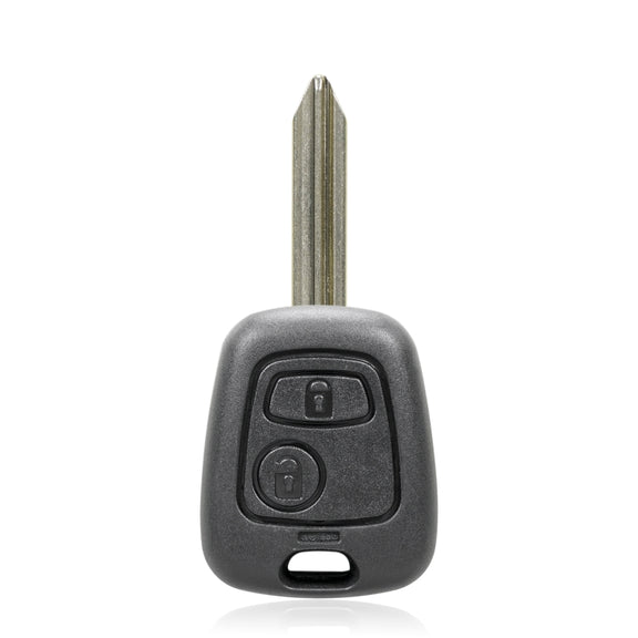 For Peugeot 206 433MHz 2 Buttons Intelligent Remote Control Car Key, Key Blank:SX9