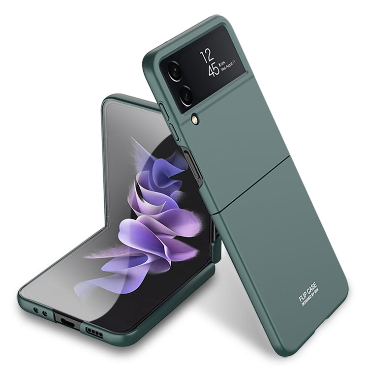 For Samsung Galaxy Z Flip4 GKK Ultra-thin Full Coverage Phone Case(Dark Green) - free shipping - PMC TechLife - Order now!