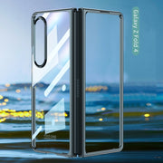 For Samsung Galaxy Z Fold4 GKK Phantom Electroplating Full Coverage Phone Case(Transparent)