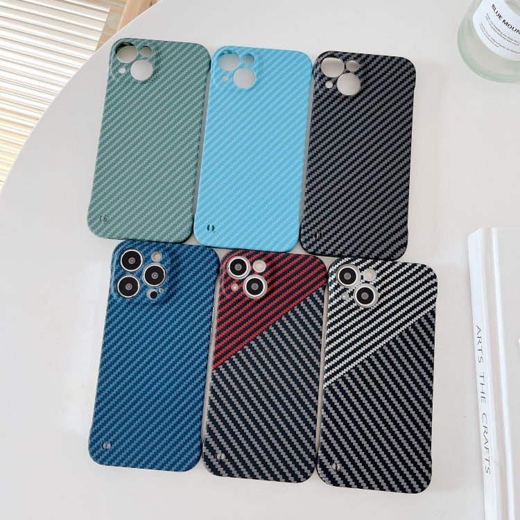 For iPhone 13 Carbon Fiber Texture PC Phone Case(Black) - free shipping - PMC TechLife - Order now!