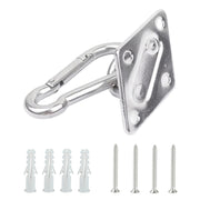 2 PCS 5mm 304 Stainless Steel Sand Bag Ceiling Hook Heavy Duty Swing Hangers